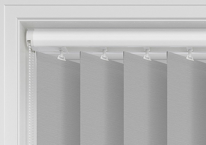 Toulouse (Blackout), Textured Dark Grey - Vertical Blind - Image 13